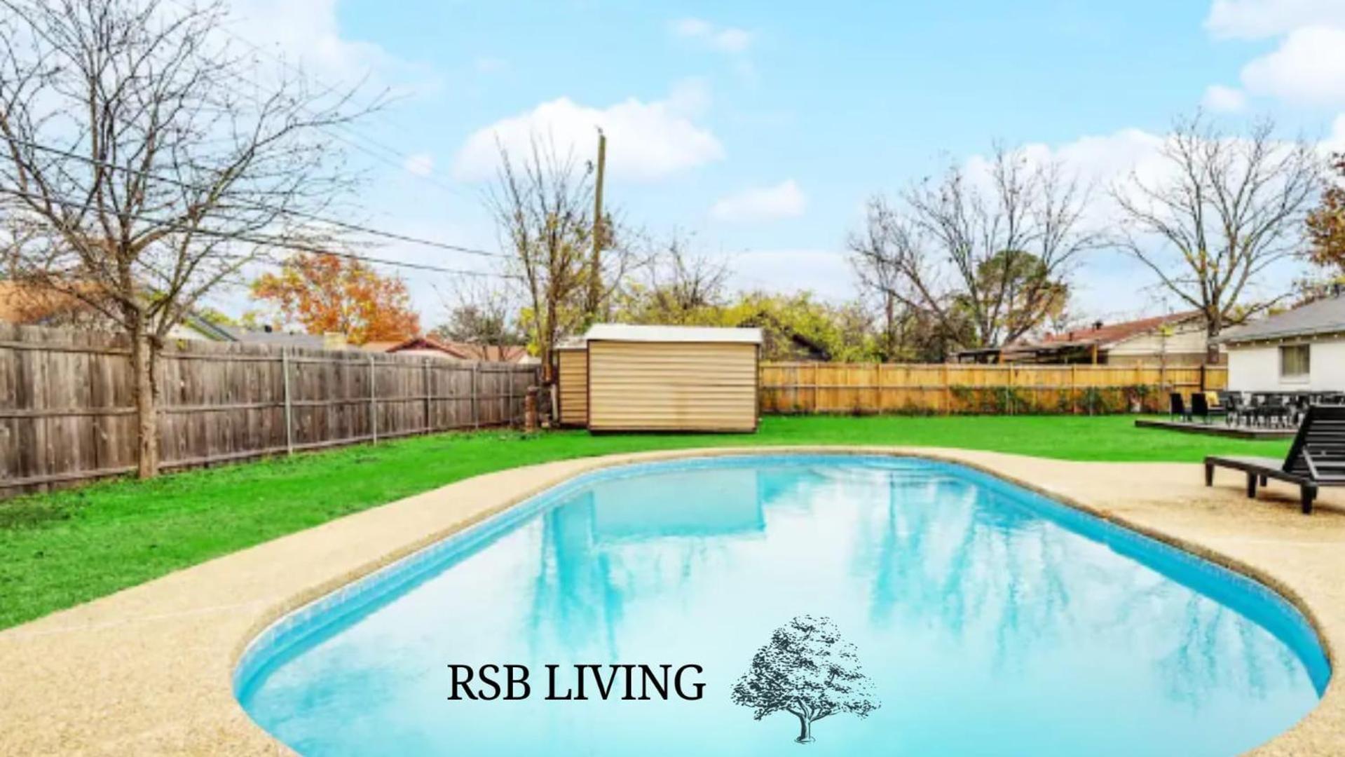 Upscale 3Br 2Ba Cozy Holiday Home With Pool & Grill North Richland Hills Exterior foto